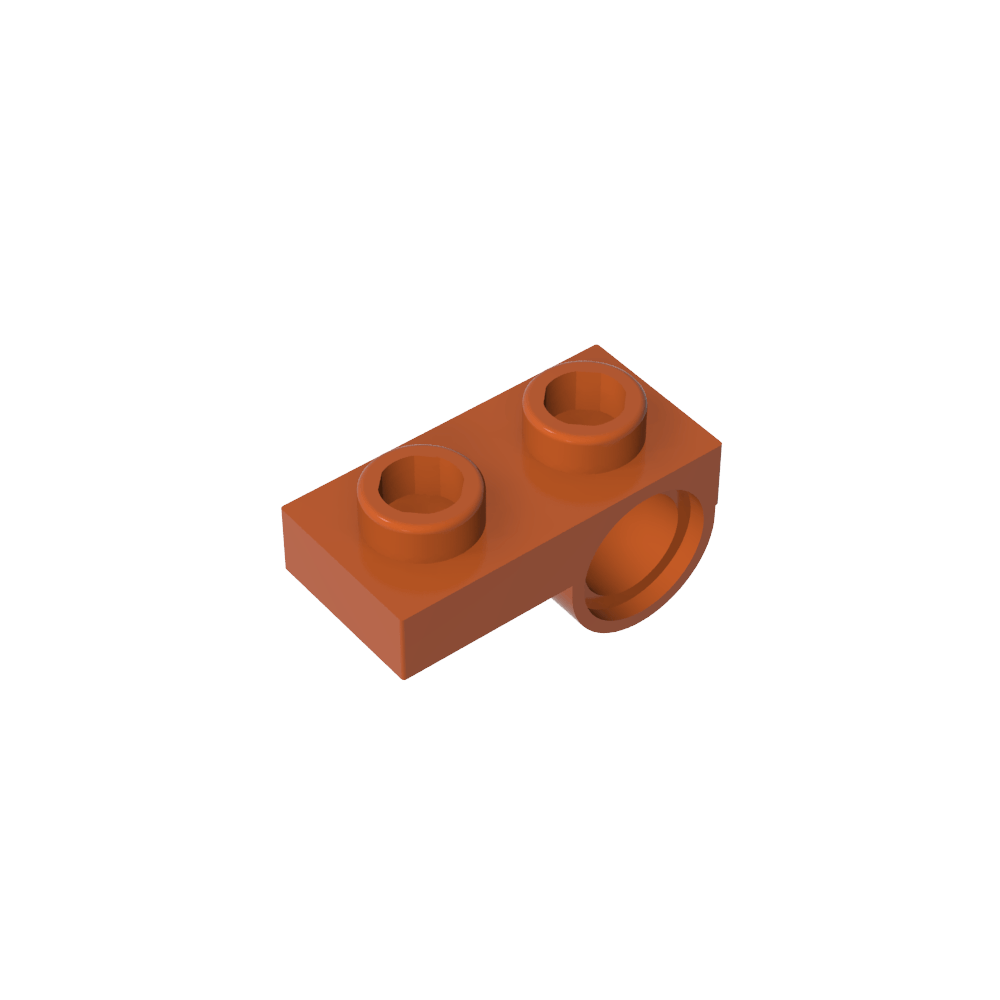 Platte Spezial 1 x 2 mit Pin Hole-MyGobricks