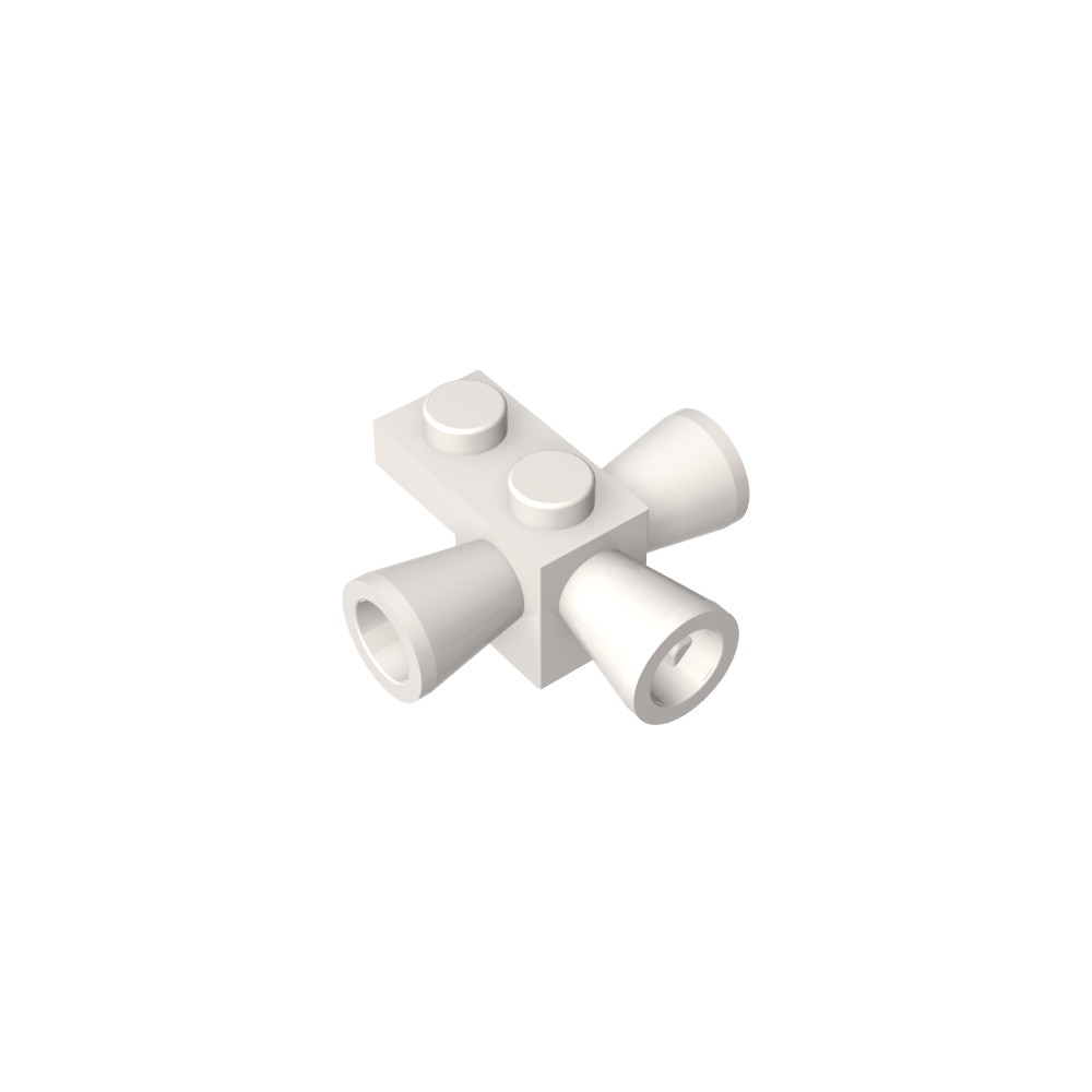 Brick Special 1 x 1 mit 3 Lautsprechern / Weltraumpositionierungsraketen - MyGobricks