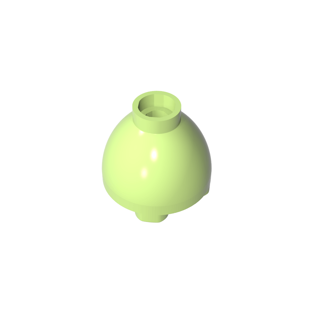 Runder Ziegel 2 x 2 x 1 1/3 invertiert - MyGobricks