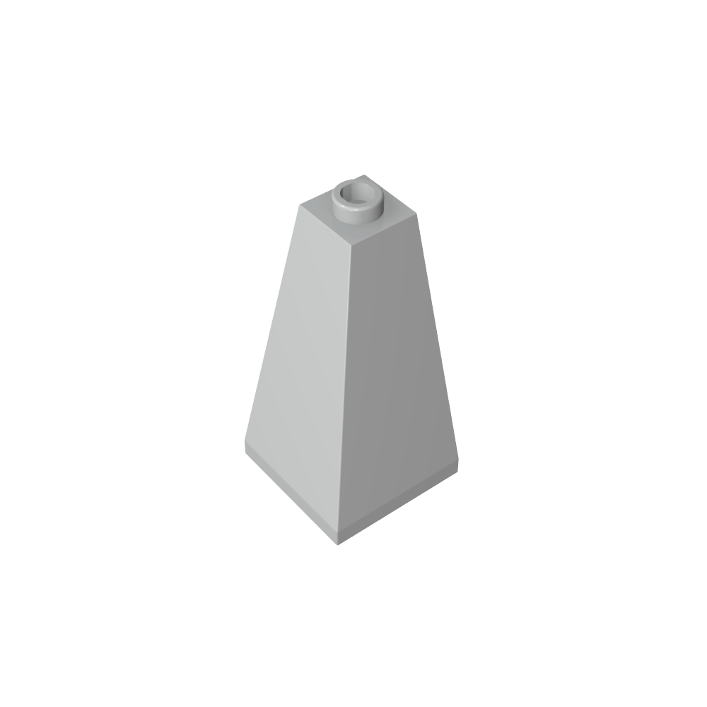 Neigung 75° 2 x 2 x 3 Doppelkonvex-MyGobricks