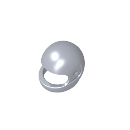 Gobricks Figur Standardhelm