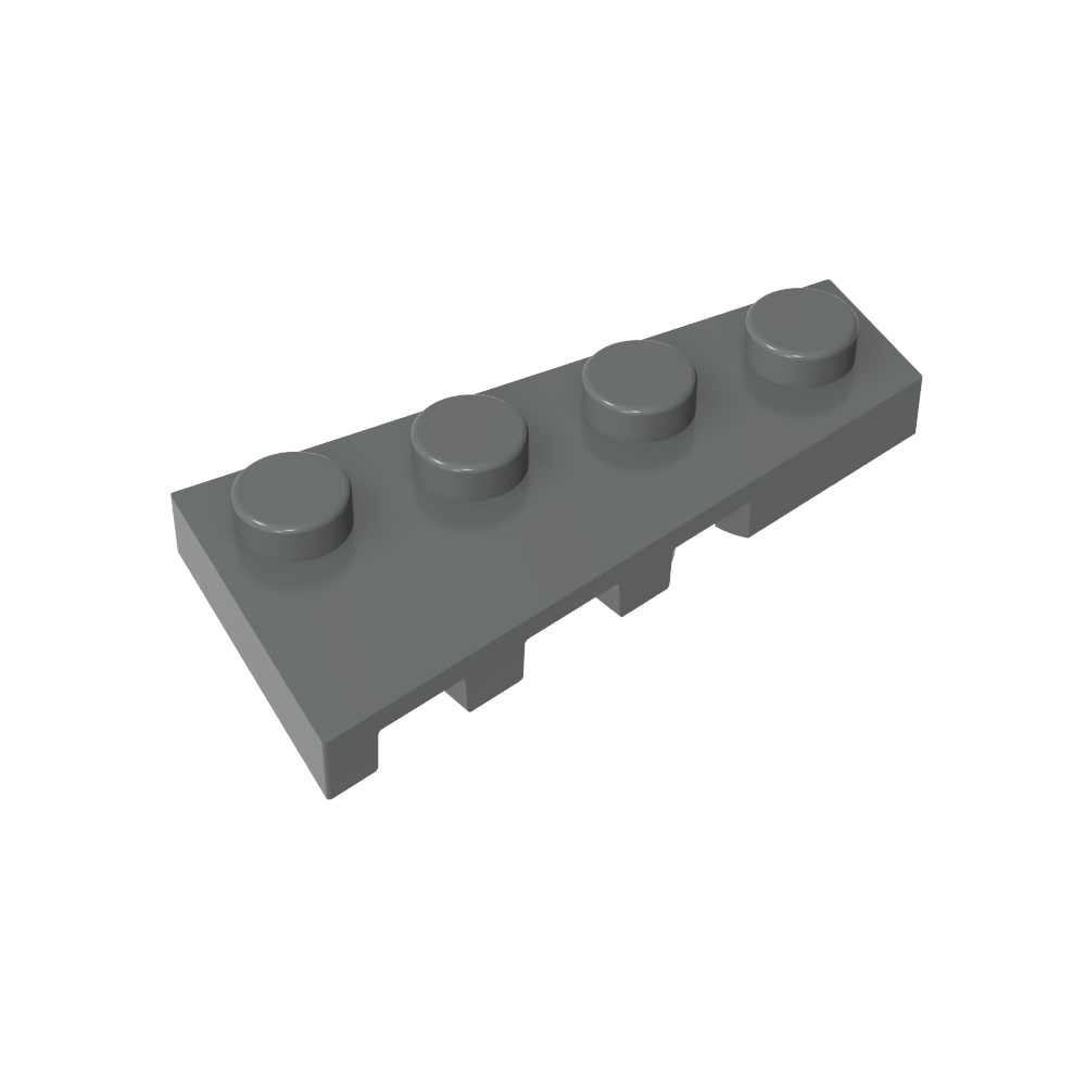 Keilplatte 4 x 2 Rechts-MyGobricks