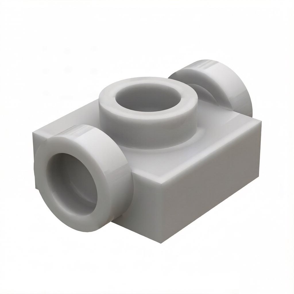 KF-0176 Kompatible Bausteine mit kleinen Partikeln: 1x1-Platte mit Noppen auf beiden Seiten (nicht von GoBricks) – ca. 492 Teile