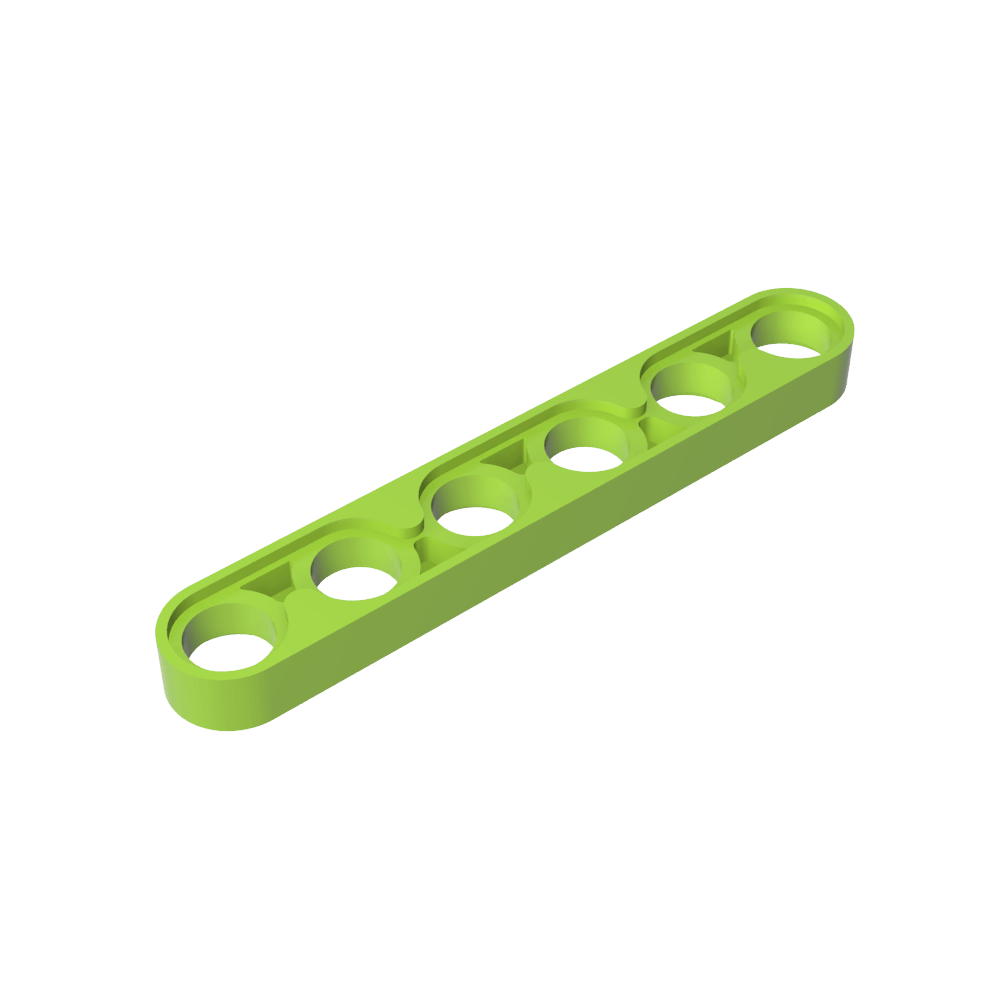 Technic Balken 1 x 6 dünn - MyGobricks