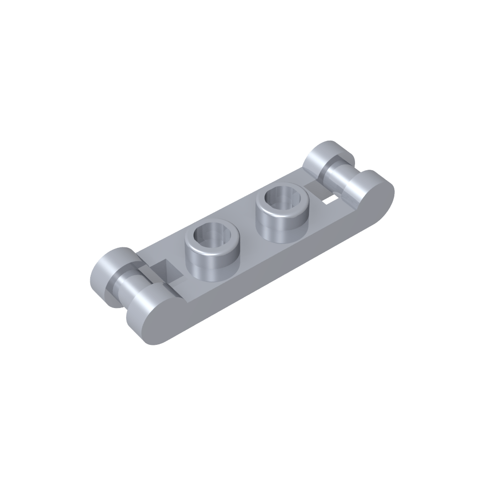 Platte Spezial 1 x 2 mit Griffen an den Enden-MyGobricks