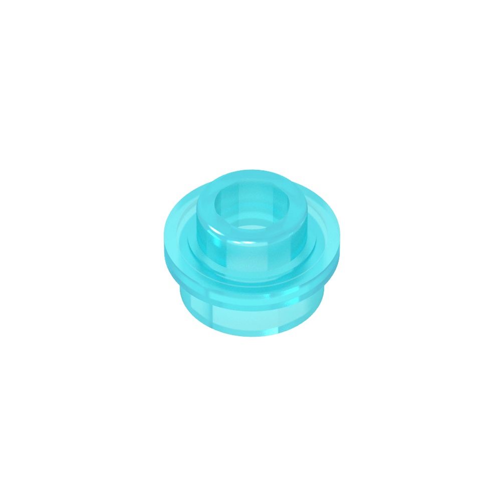 Platte rund 1 x 1 mit offenem Bolzen - MyGobricks