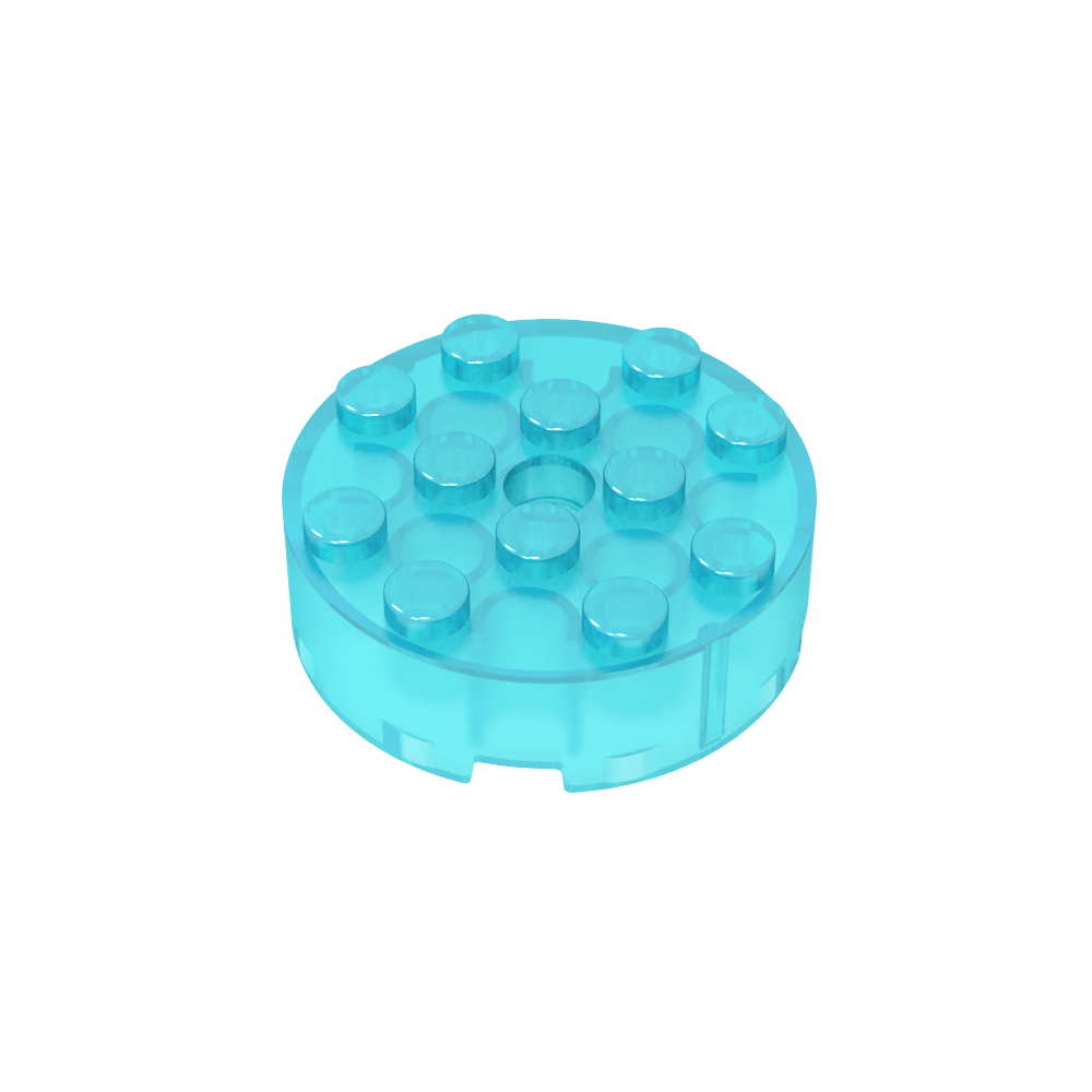 Rundstein 4 x 4 [Mittelloch]-MyGobricks