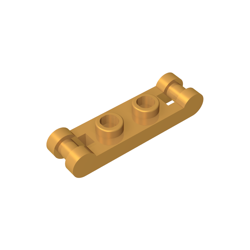 Platte Spezial 1 x 2 mit Griffen an den Enden-MyGobricks