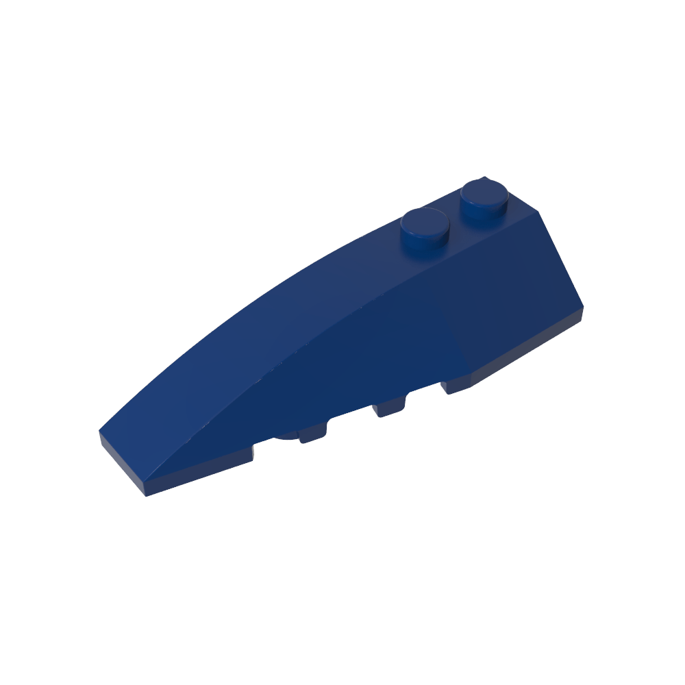 Keil gebogen 6 x 2 links-MyGobricks