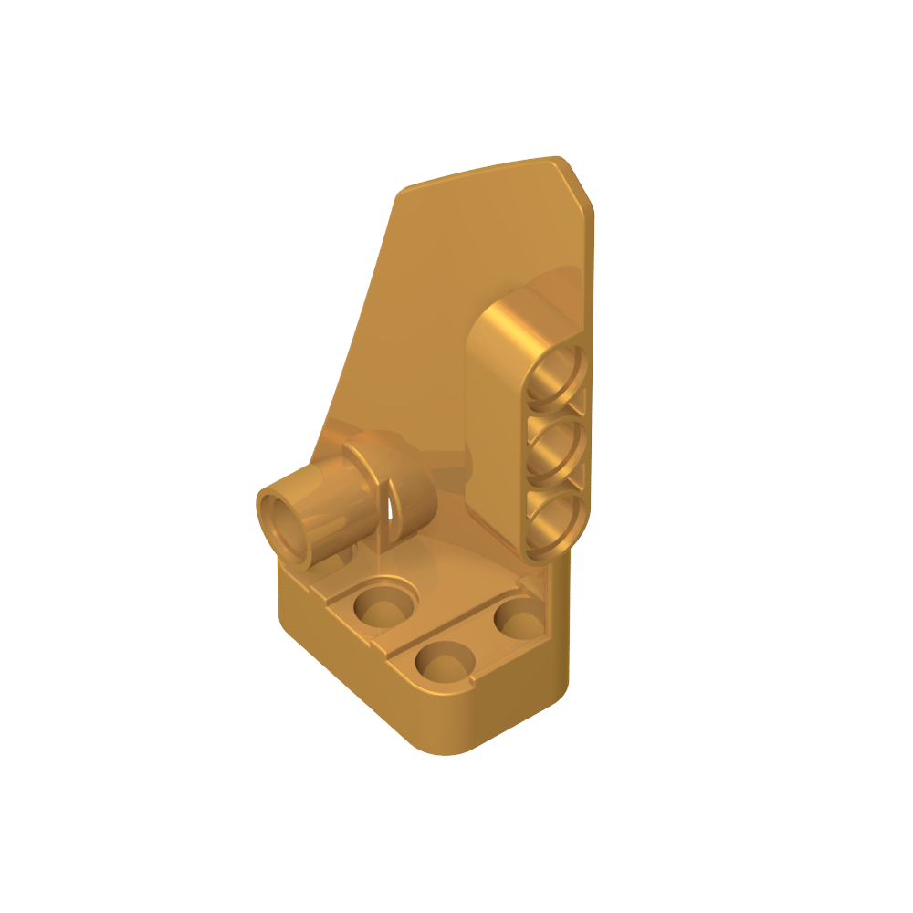 Technic Panel Verkleidung Nr. 4 klein glatt lang, seitlich B-MyGobricks