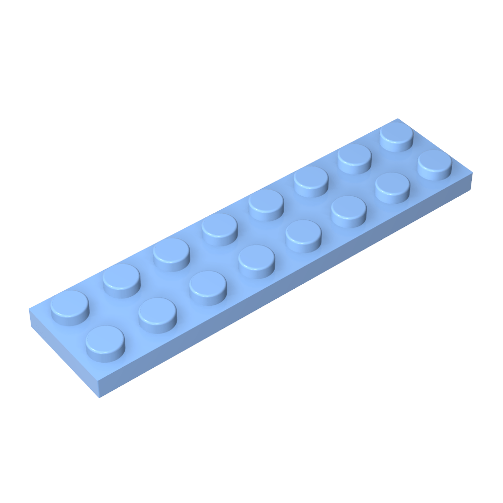 Platte 2 x 8-MyGobricks