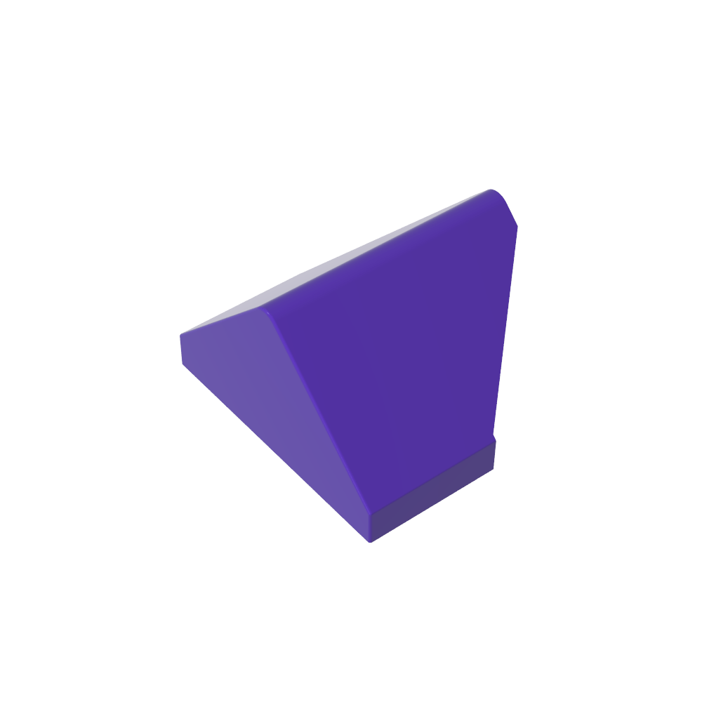 Schräg 45° 2 x 1 Doppelt / Invertiert mit Unterrohr - MyGobricks