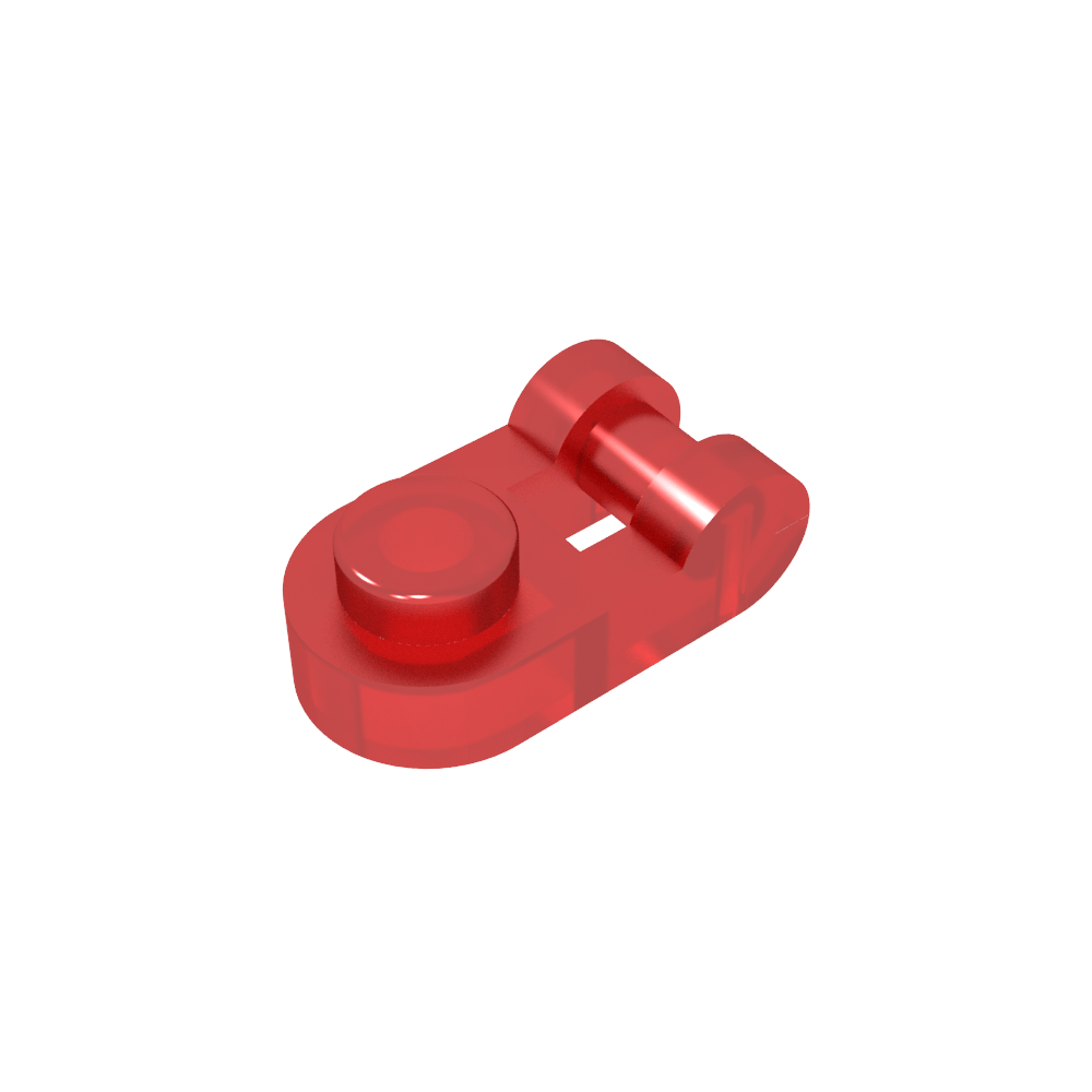 Platte Spezial 1 x 1 abgerundet mit Griff-MyGobricks