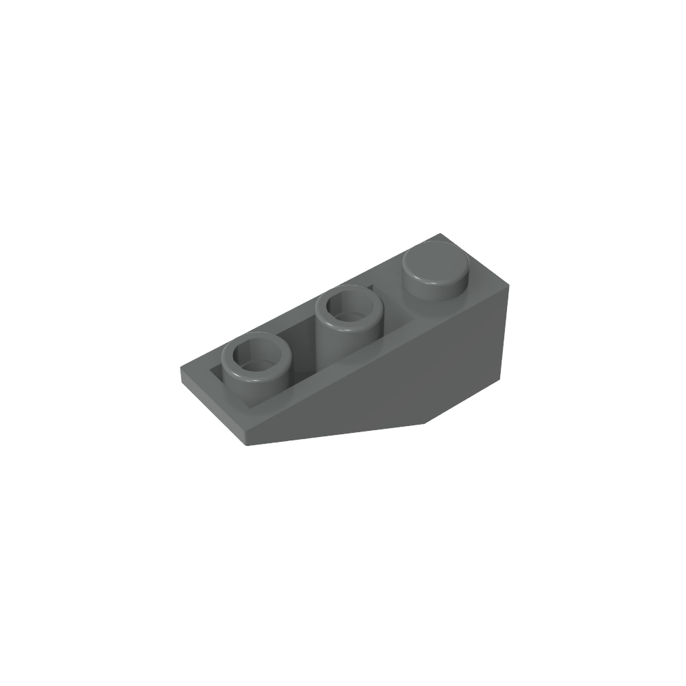 Schräge umgekehrte 34° 3 x 1 ohne internen Stopper - MyGobricks