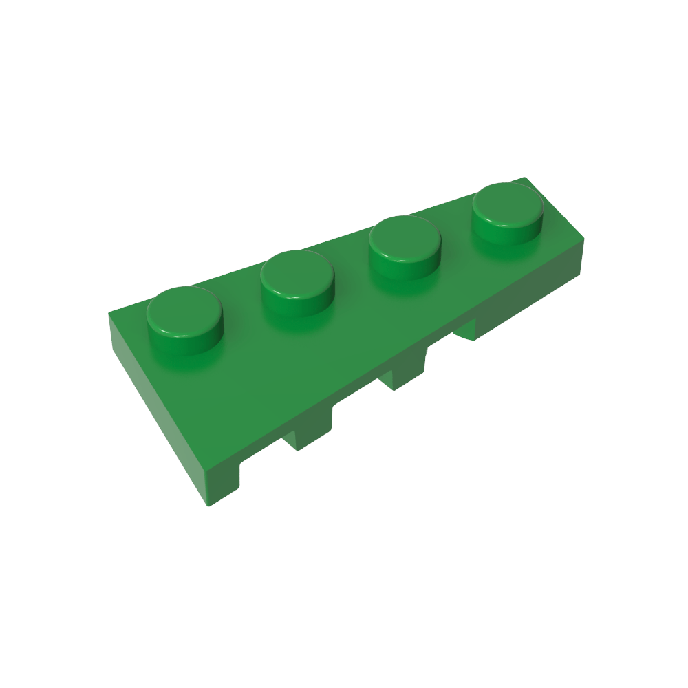 Keilplatte 4 x 2 Rechts-MyGobricks