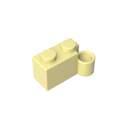 Scharnierstein 1 x 4 [Unterer]