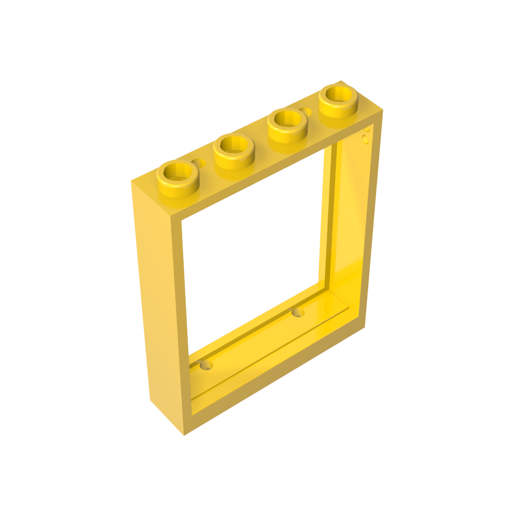 Türrahmen 1 x 4 x 4 (Aufzug) - MyGobricks