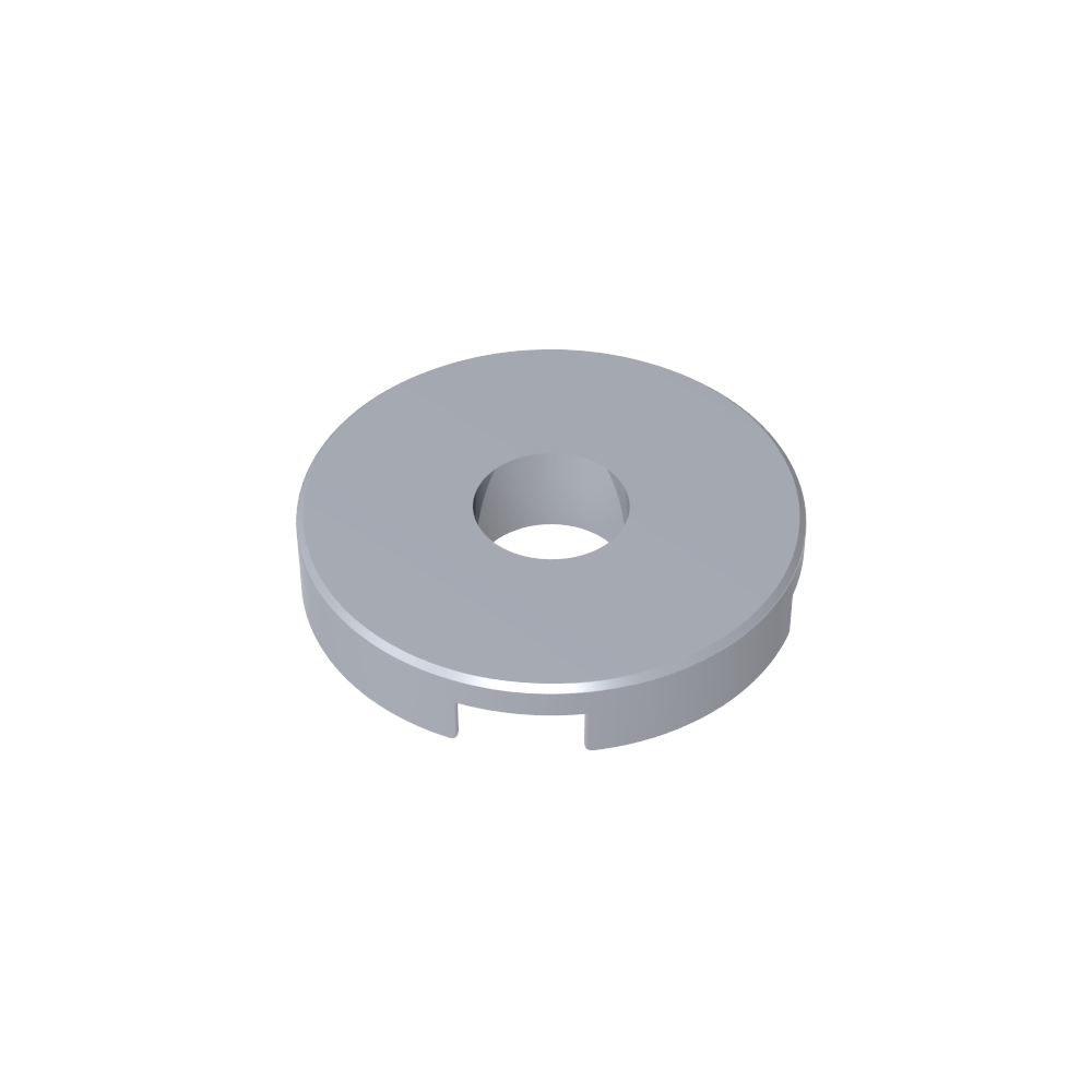 Fliese rund 2 x 2 mit Loch - MyGobricks