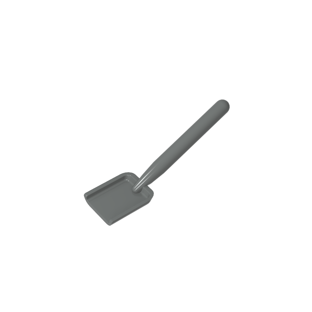 Ausrüstungsschaufel [Rundes Stielende]-MyGobricks