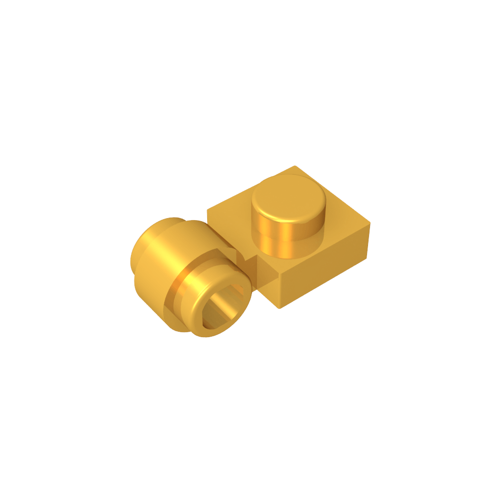 Platte Spezial 1 x 1 mit Clip Light [Dicker Ring]-MyGobricks