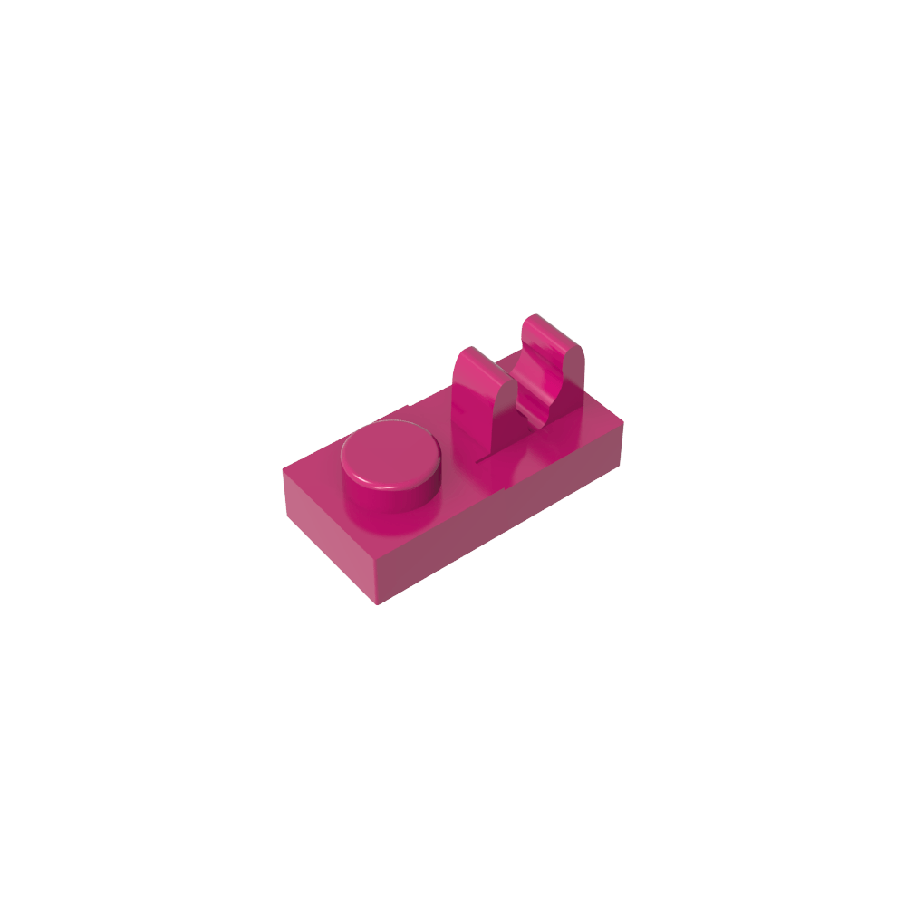 Platte Spezial 1 x 2 [Top Clip]-MyGobricks