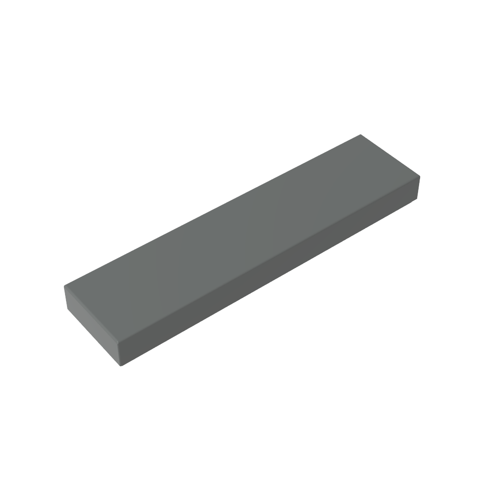 Fliese 1 x 4 mit Nut - MyGobricks