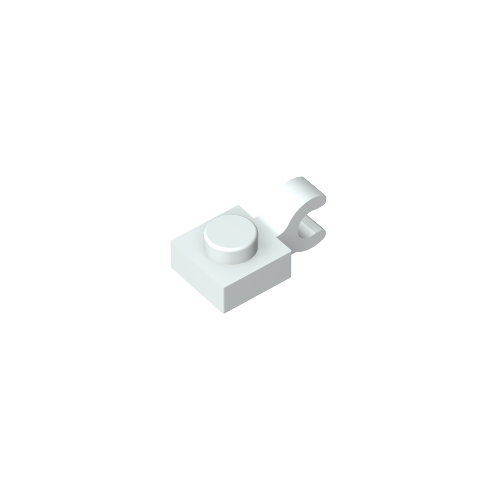 Platte Spezial 1 x 1 mit Clip Horizontal [Dicker U-Clip]-MyGobricks