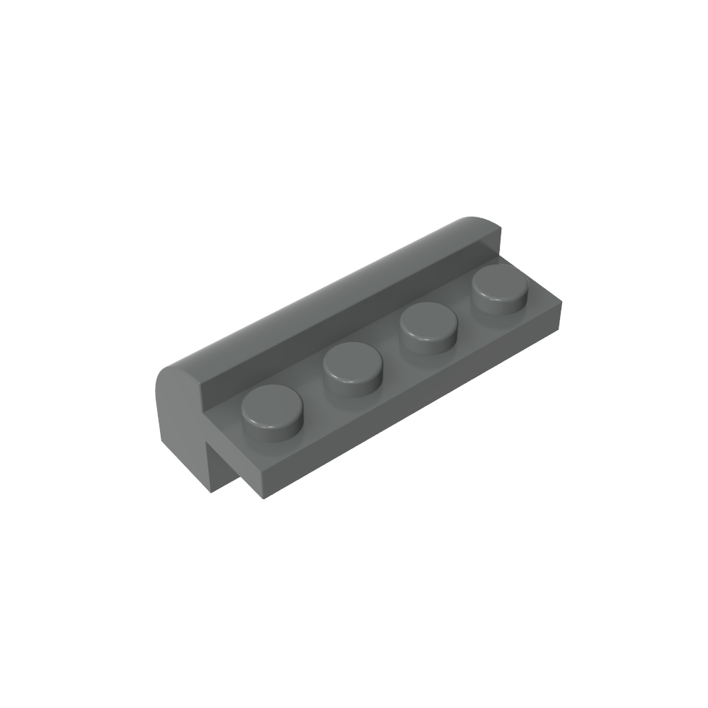 Gebogener Ziegelstein 2 x 4 x 1 1/3 mit gebogener Oberseite - MyGobricks