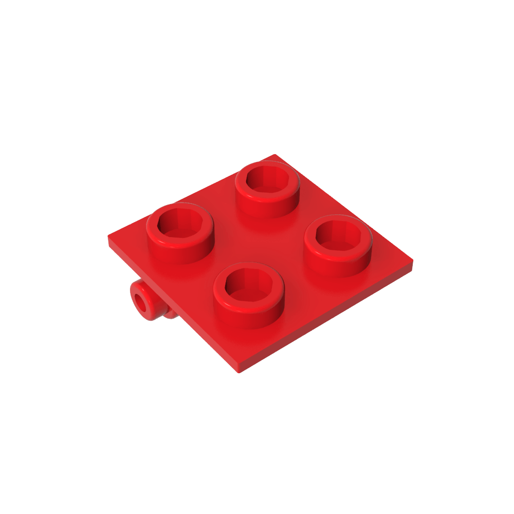 Scharnierstein 2 x 2 Oberplatte dünn-MyGobricks