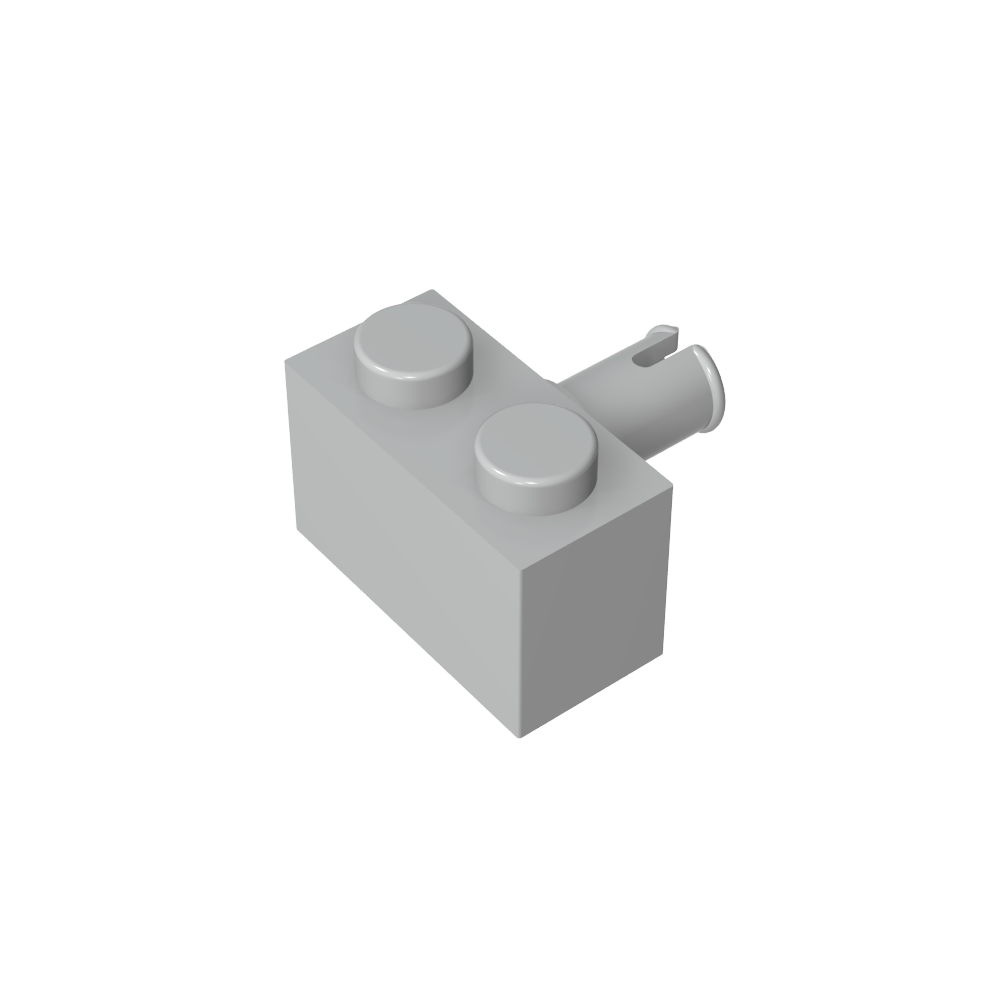 Stein Spezial 1 x 2 mit Pin-MyGobricks