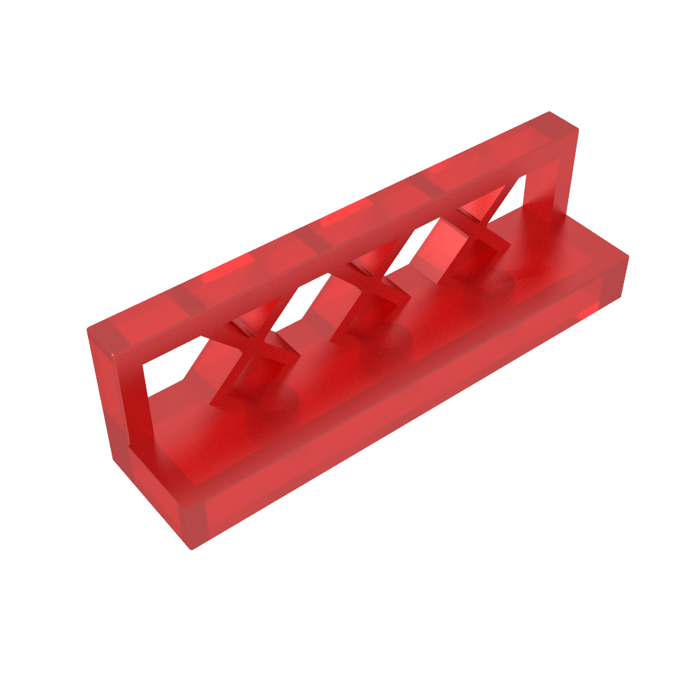 Zaun 1 x 4 x 1-MyGobricks