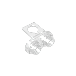 Figur Halsbekleidungshalter mit 2 Rückennieten