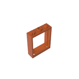 Fensterrahmen 1 x 3 x 3