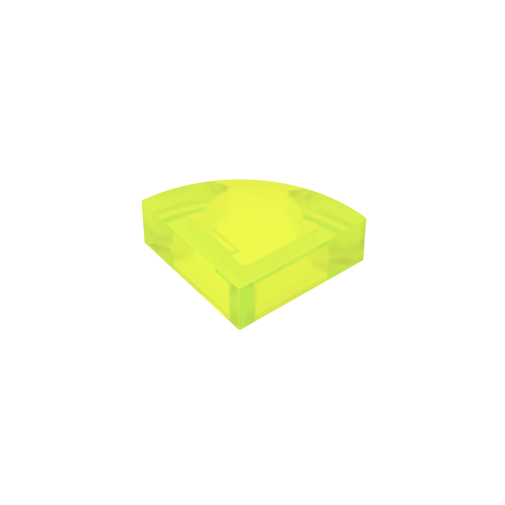 Fliese rund 1 x 1 Viertel