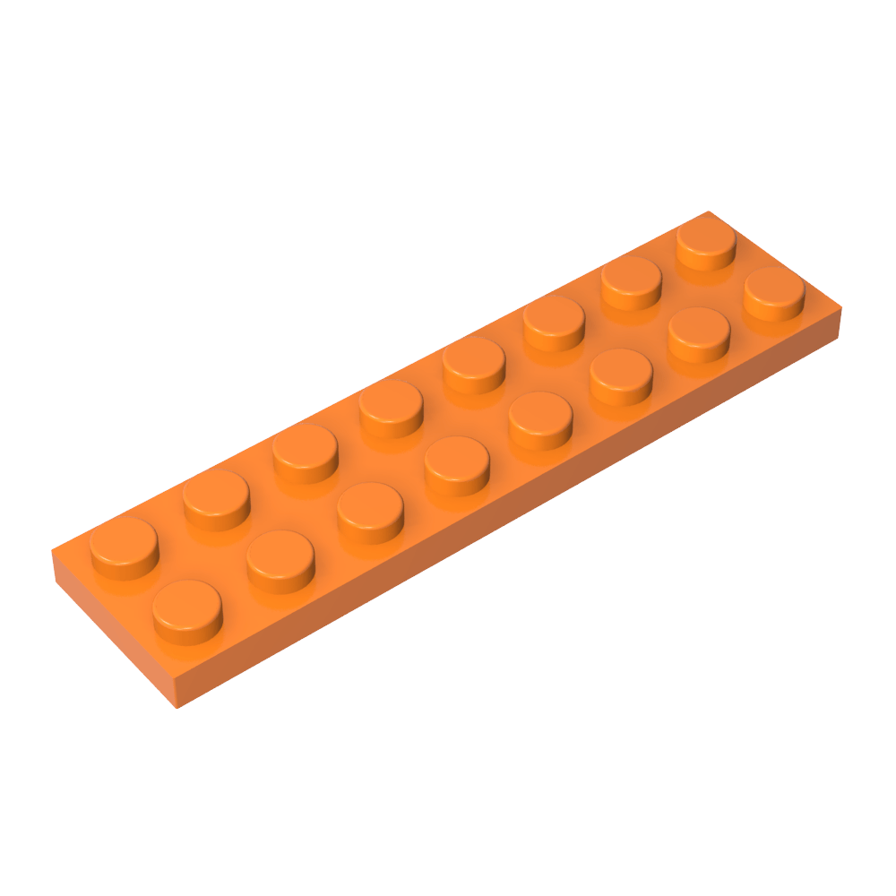 Platte 2 x 8-MyGobricks