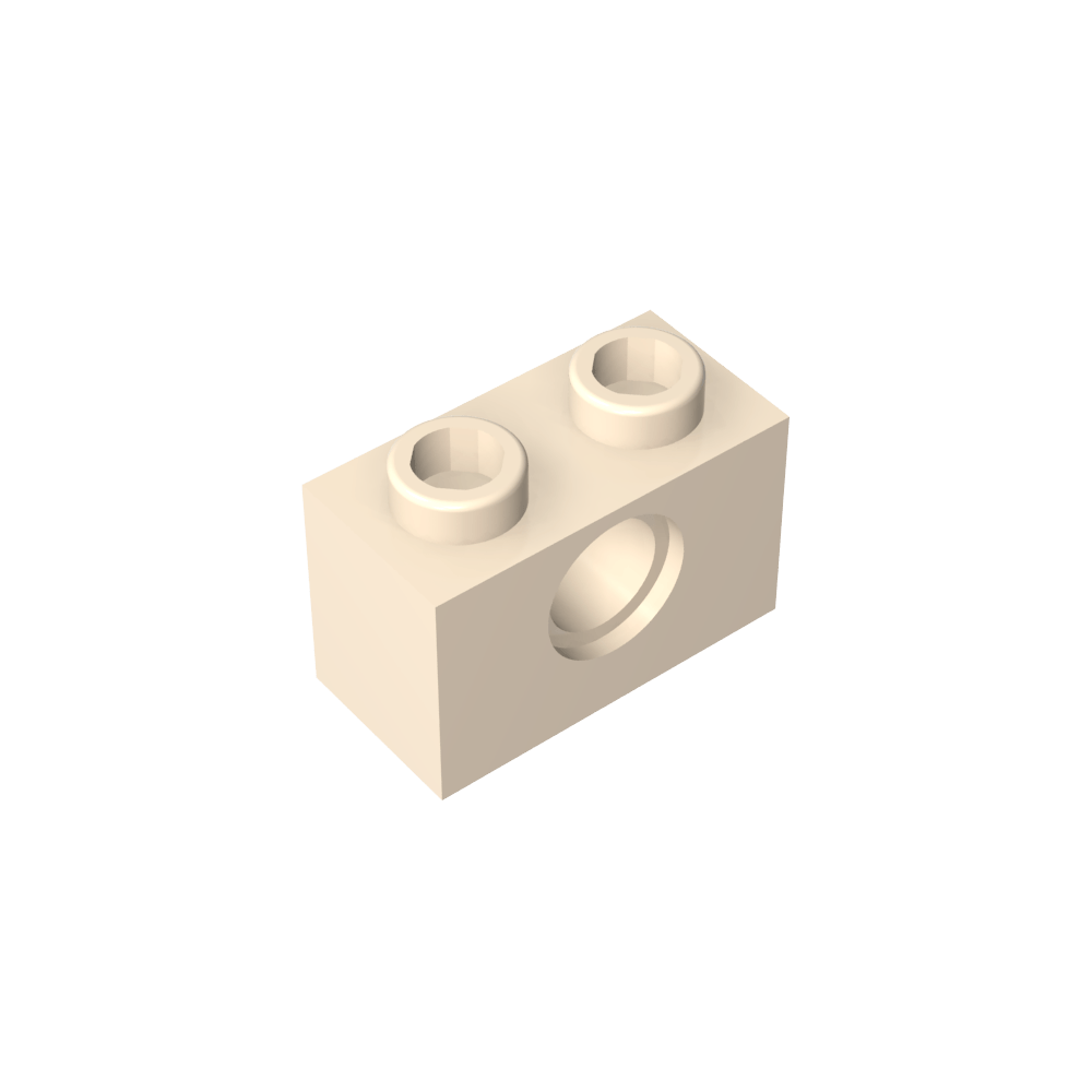 Technic Stein 1 x 2 [1 Loch]-MyGobricks