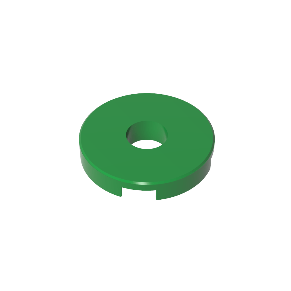 Fliese rund 2 x 2 mit Loch - MyGobricks