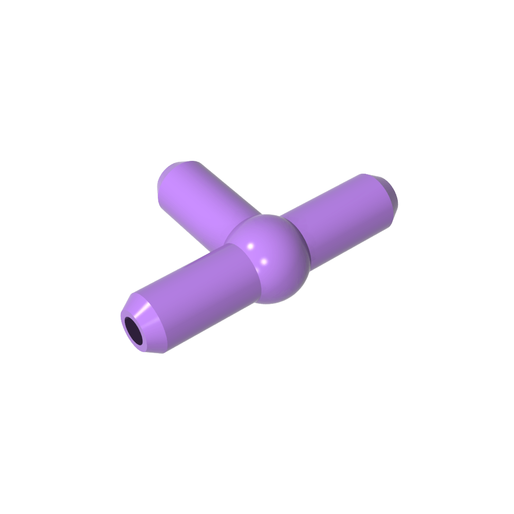 Pneumatisches T-Stück (T-Stange) [Neuer Stil]-MyGobricks