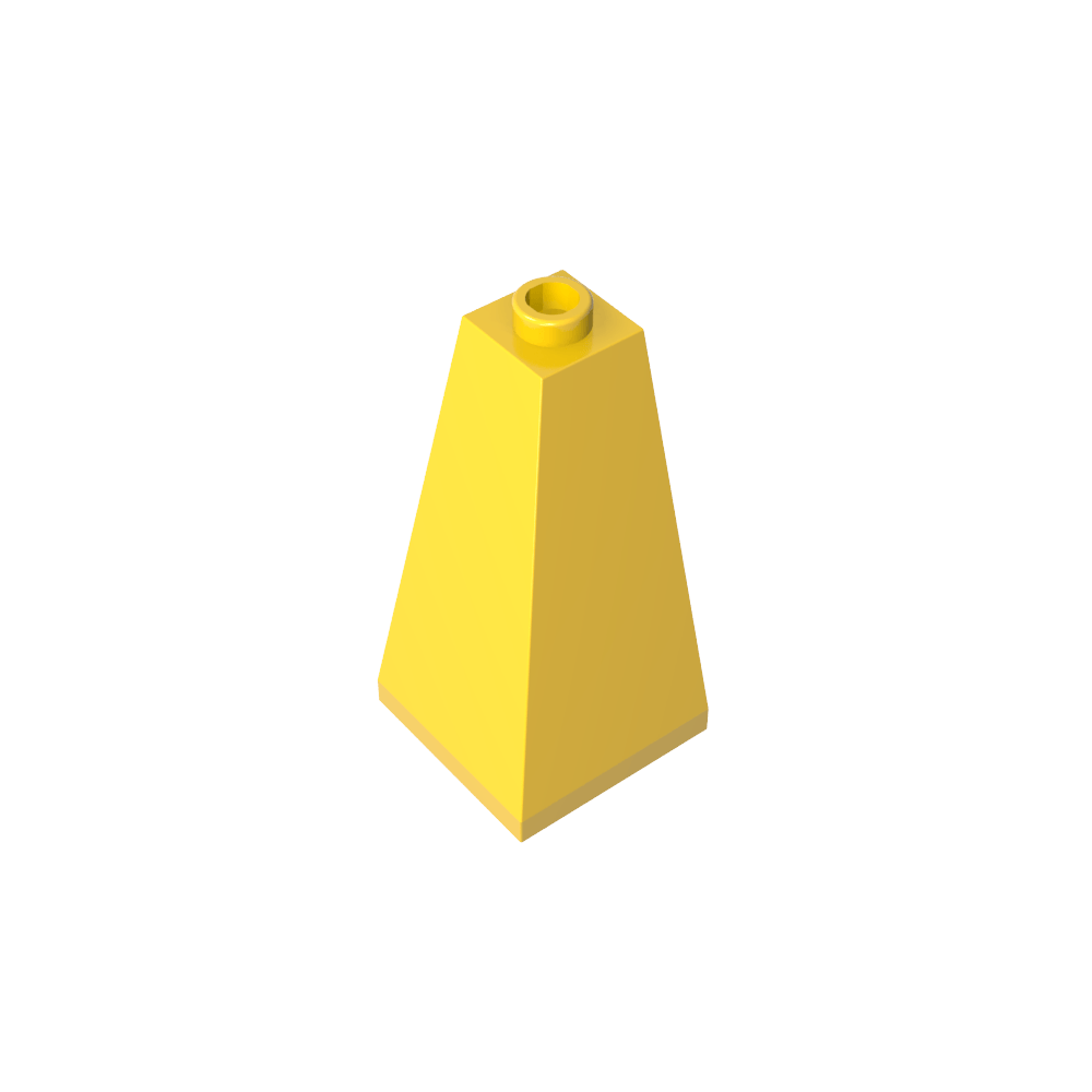 Neigung 75° 2 x 2 x 3 Doppelkonvex-MyGobricks