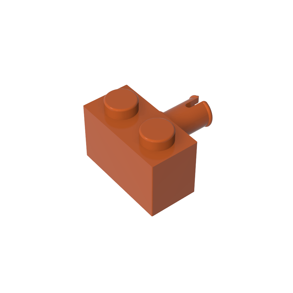 Stein Spezial 1 x 2 mit Pin-MyGobricks