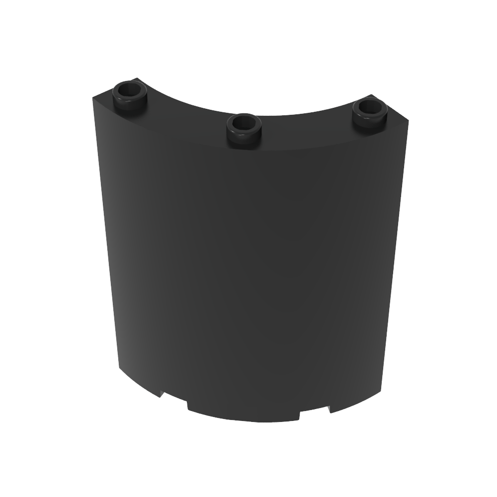 Panel 4 x 4 x 6 Viertelzylinder-MyGobricks