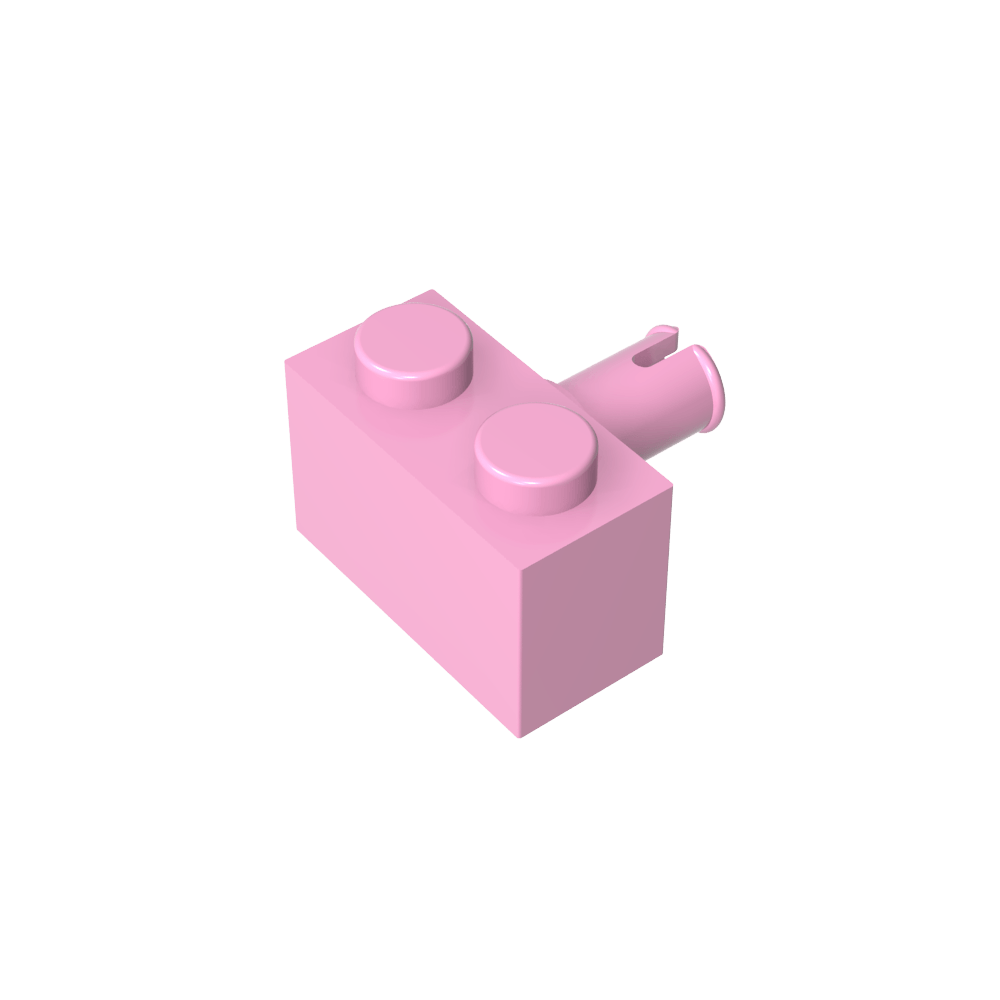 Stein Spezial 1 x 2 mit Pin-MyGobricks