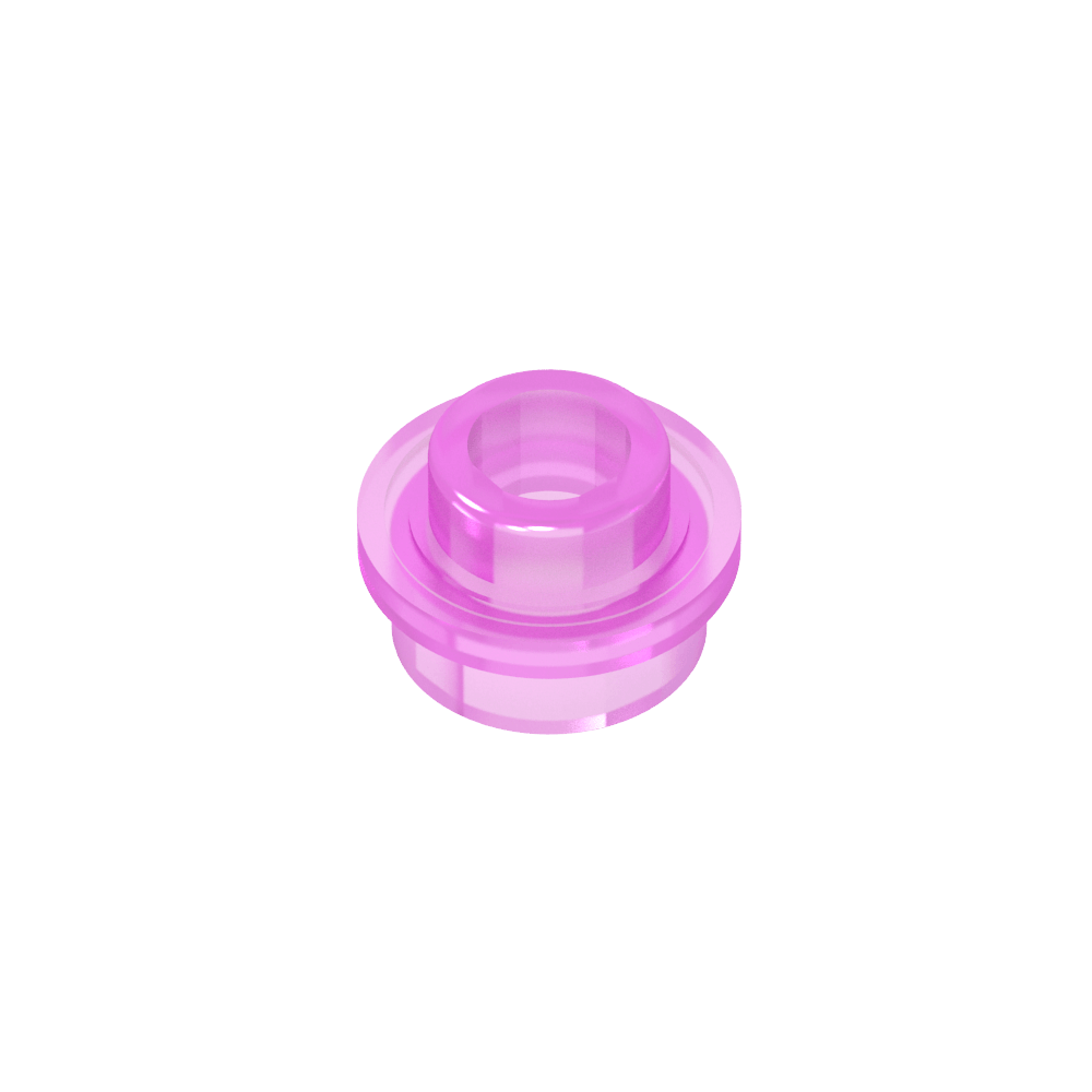 Platte rund 1 x 1 mit offenem Bolzen - MyGobricks