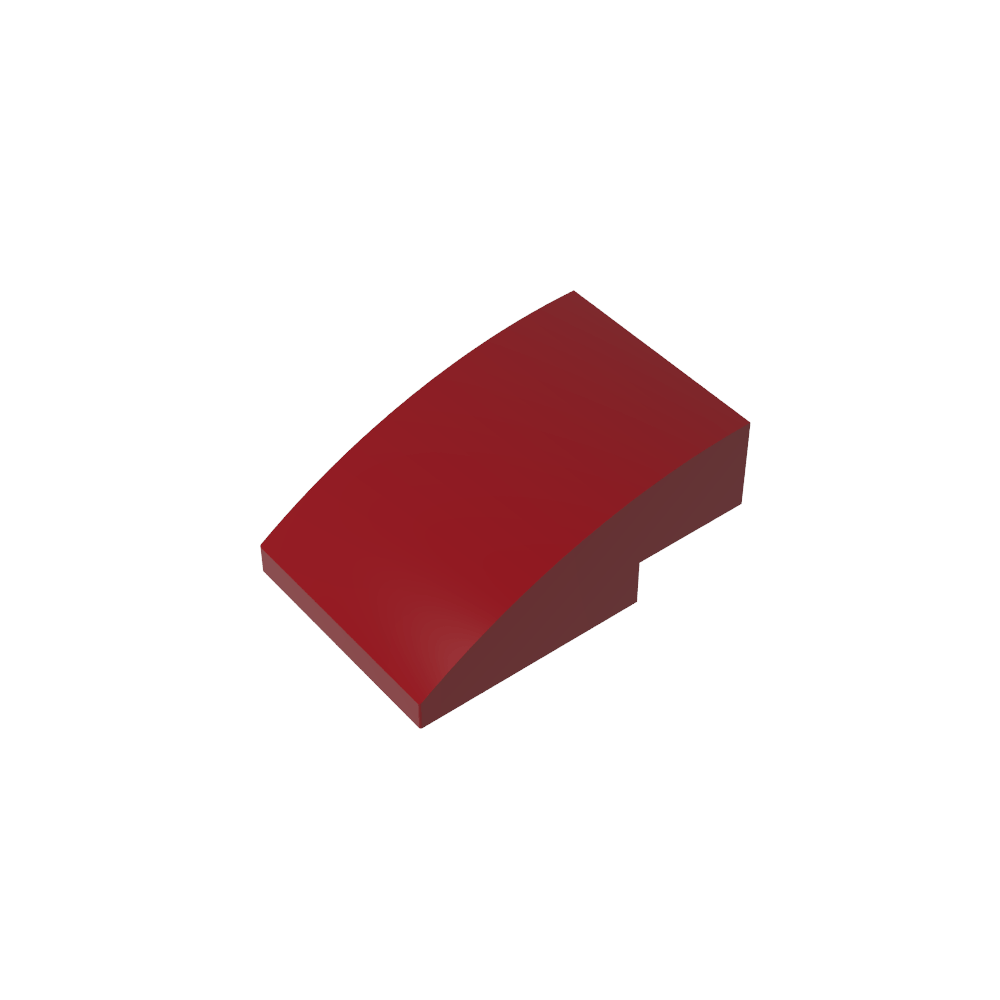 Schrägstein gebogen 3 x 2 ohne Noppen - MyGobricks