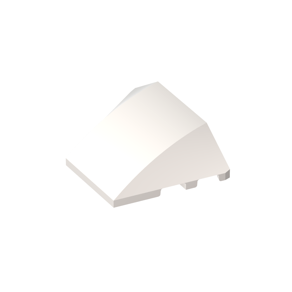 Keil gebogen 4 x 3 ohne Noppen [einfach]-MyGobricks