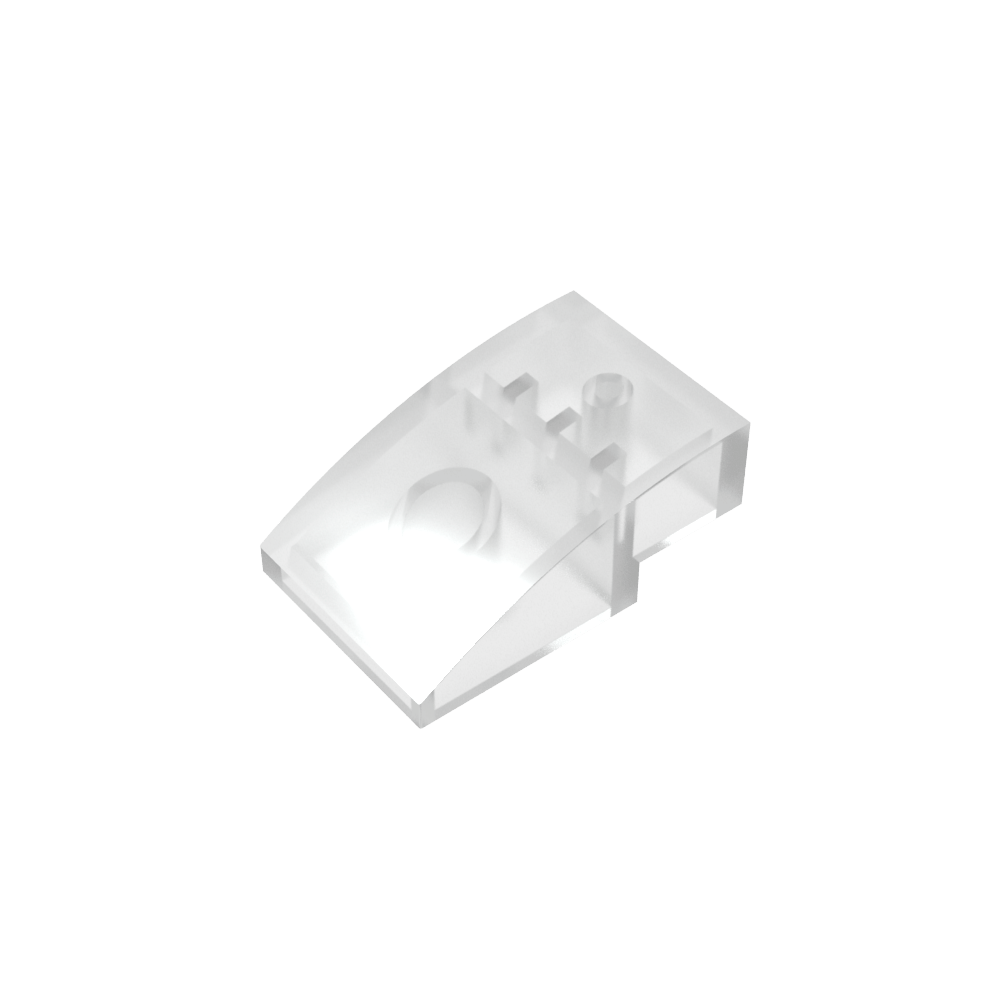 Schrägstein gebogen 3 x 2 ohne Noppen - MyGobricks