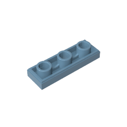 Fliese Spezial 1 x 3 Invertiert mit Mittelloch