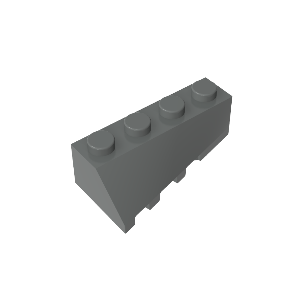 Keil schräg 45° 4 x 2 Rechts-MyGobricks