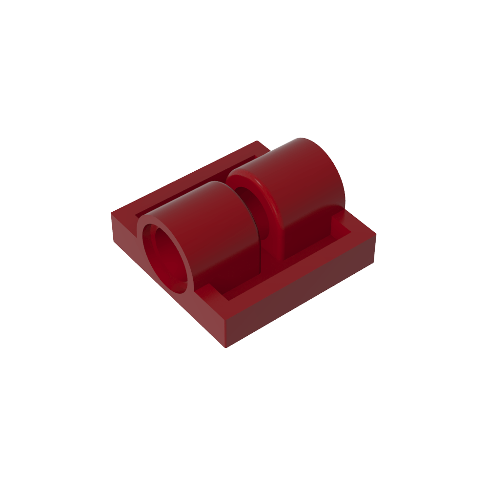 Platte Spezial 2 x 2 mit 2 Stiftlöchern-MyGobricks