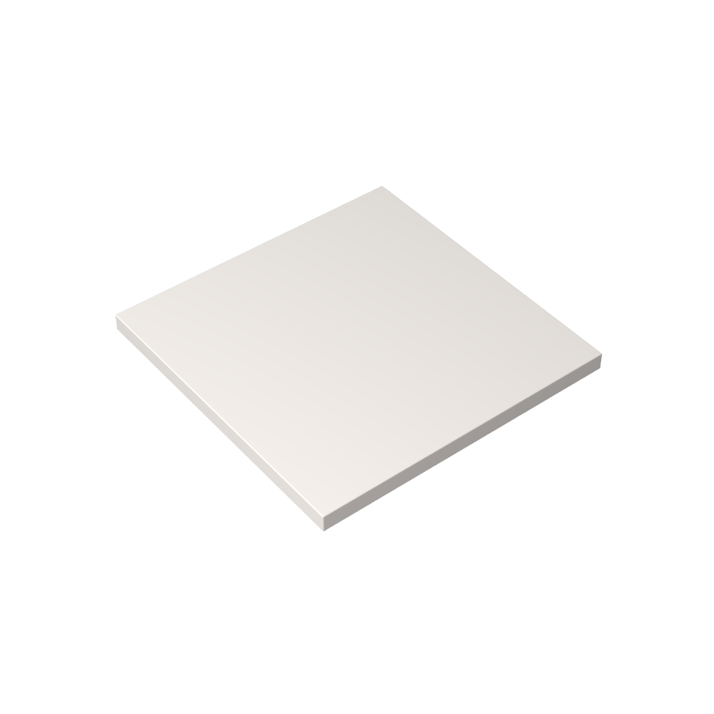 Fliese 6 x 6 mit Bodenrohren